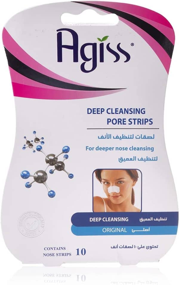 أجيس لاصقات التنظيف العميق للانف 10 قطع