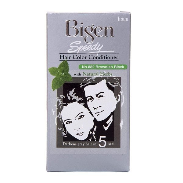 Bigen Speedy Hair Color 882 Brownish Black 40g