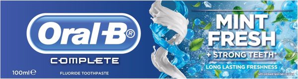 Oral-B Complete Fresh Mint Toothpaste 100ml