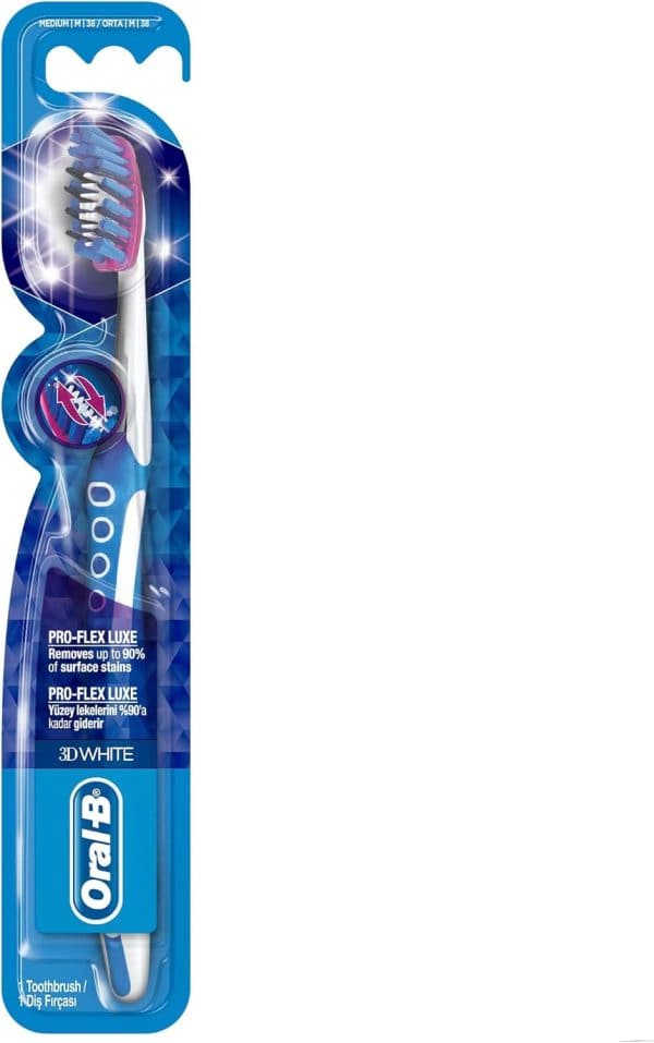 Oral-B 3D White Pro-Flex Luxe 38 Medium Toothbrush