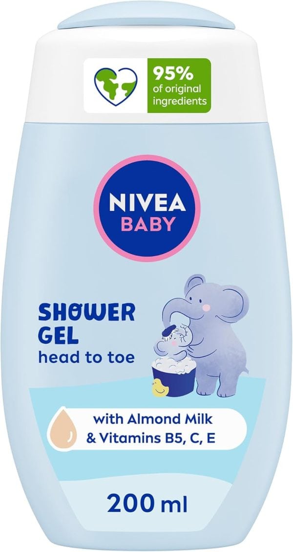 Nivea Baby Head to Toe Shampoo & Bath 200ml