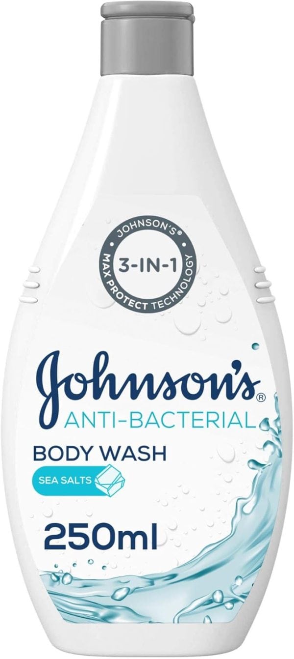 Johnson's Body Wash Sea Salt 250ml