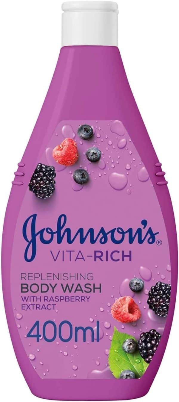 Johnson's Body Wash Raspberry 400ml