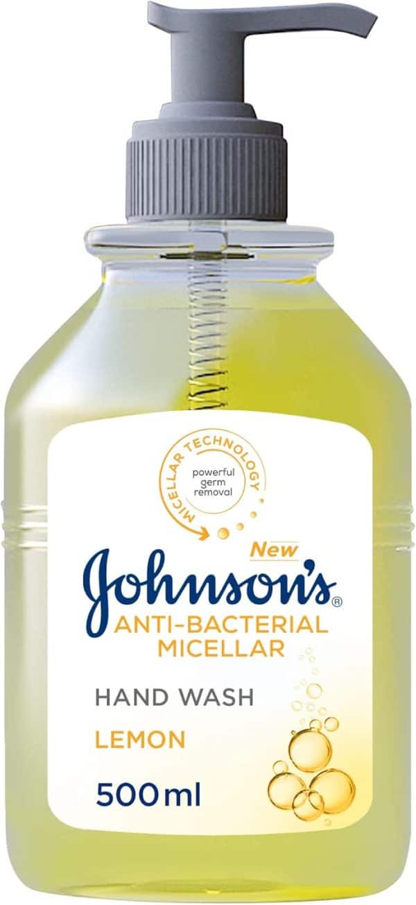 Johnson's Anti-Bacterial Micellar Lemon Hand Wash 500ml