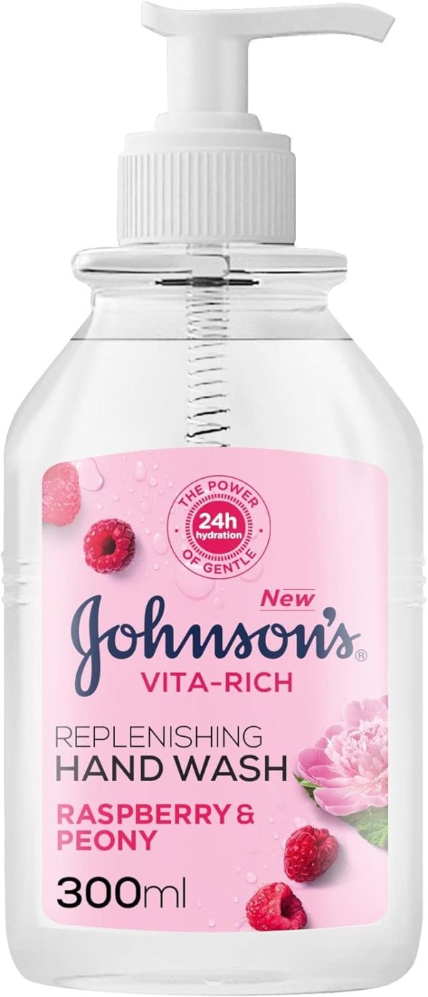 Johnson's Raspberry And Peony Hand Wash 300ml