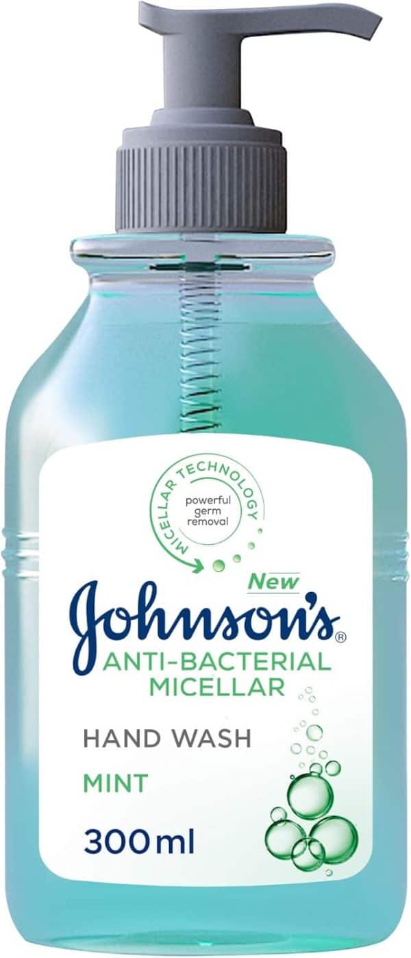 Johnson's Anti-Bacterial Micellar Mint Hand Wash 300ml