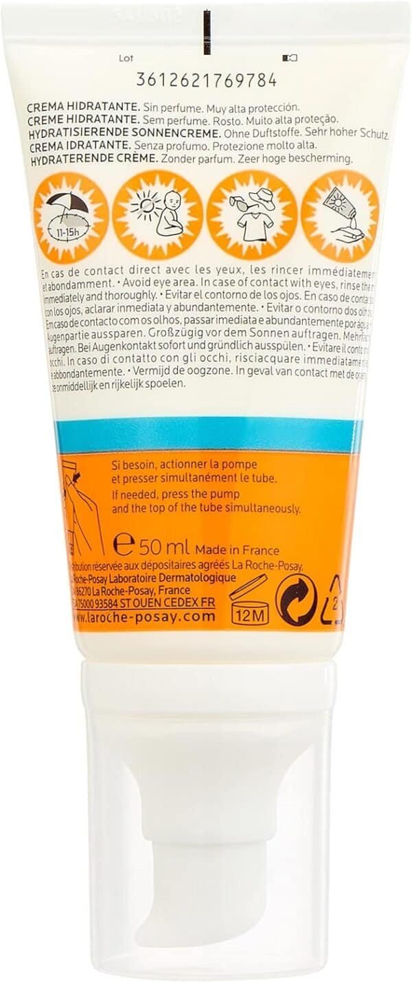 ⁦كريم واقي شمس أنثيليوس Uvmune الترا SPF50+ لاروش بوزيه 50 مل⁩ - الصورة ⁦4⁩