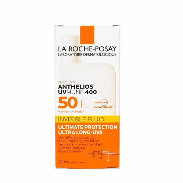 La Roche-Posay Anthelios Uvmune Invisible Fluid SPF50+, 50ml - Image 4