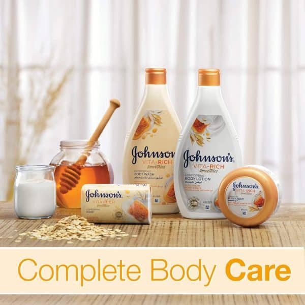 Johnson's Yogurt Honey And Oats Body Wash 400ml - Image 5