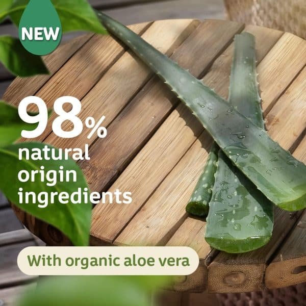 Johnson's Naturally Sensitive Head-To-Toe Wash With Organic Aloe Vera 395ml - Image 4