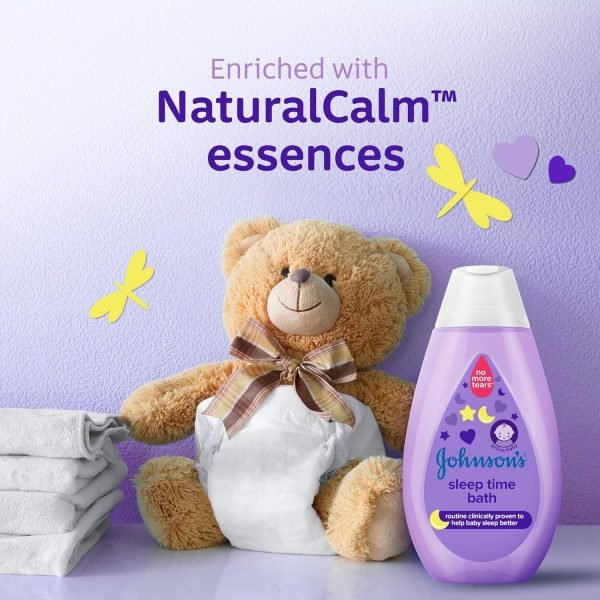 Johnson's Sleep Time Baby Bath 500ml - Image 4