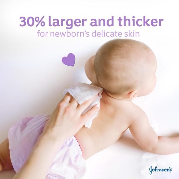 Johnson's Ultimate Clean Gently Clean Baby Wipes 192 Wipes (3+1 Free ) - Image 5