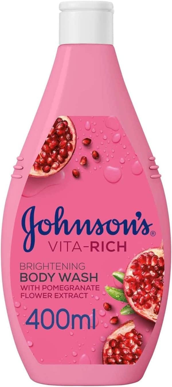 Johnson's Vita-Rich Pomegranate Flower Extract Body Wash 400ml​