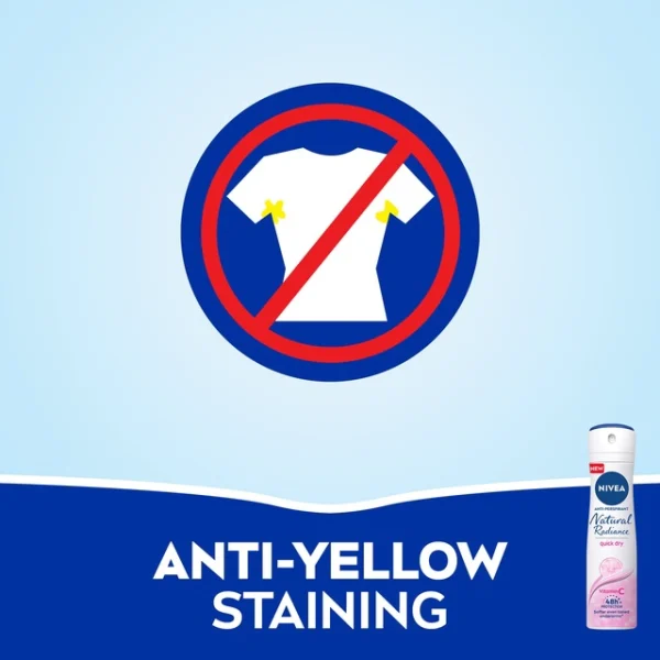 Nivea Natural Radiance C-E Vitamin Deodorant Spray 150ml - Image 7