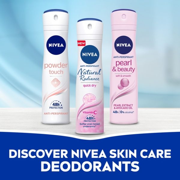 Nivea Natural Radiance C-E Vitamin Deodorant Spray 150ml - Image 9