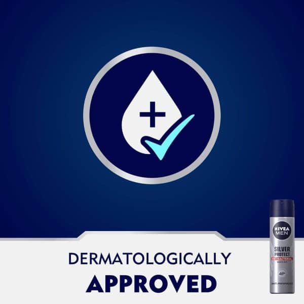Nivea Silver Protect Men Deodorant Spray 150ml - Image 7