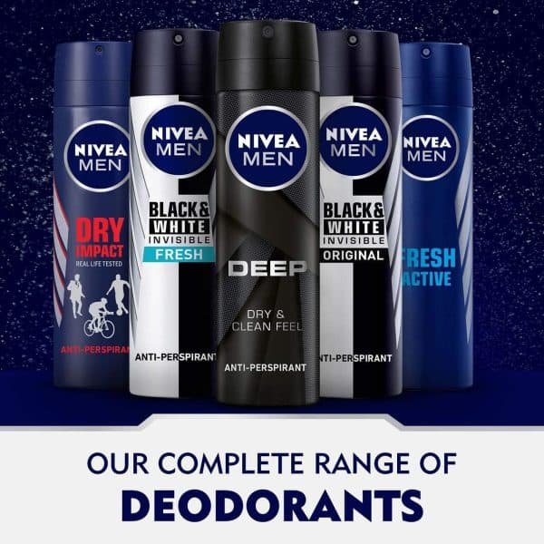 Nivea Dry Impact Men Deodorant Spray 200ml - Image 11