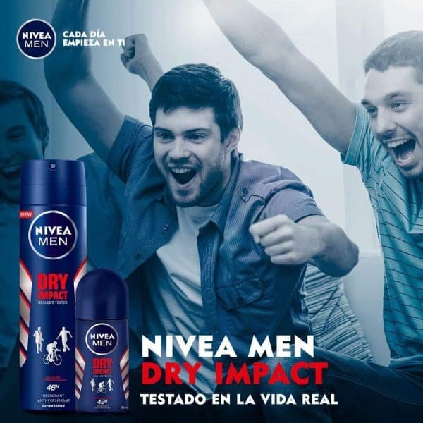 Nivea Dry Impact Men Deodorant Spray 200ml - Image 14