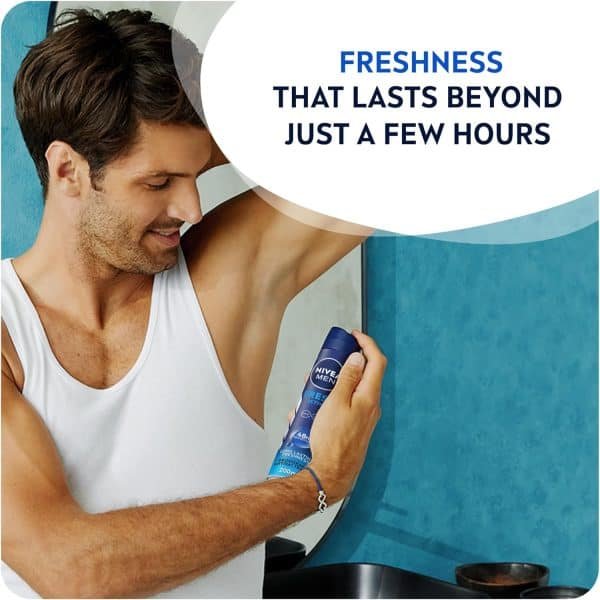 Nivea Fresh Active Men Deodorant Spray 200ml - Image 7