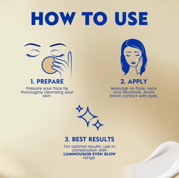 Nivea Luminous Even Glow Night Complexion Care Face Cream 50ml - Image 11