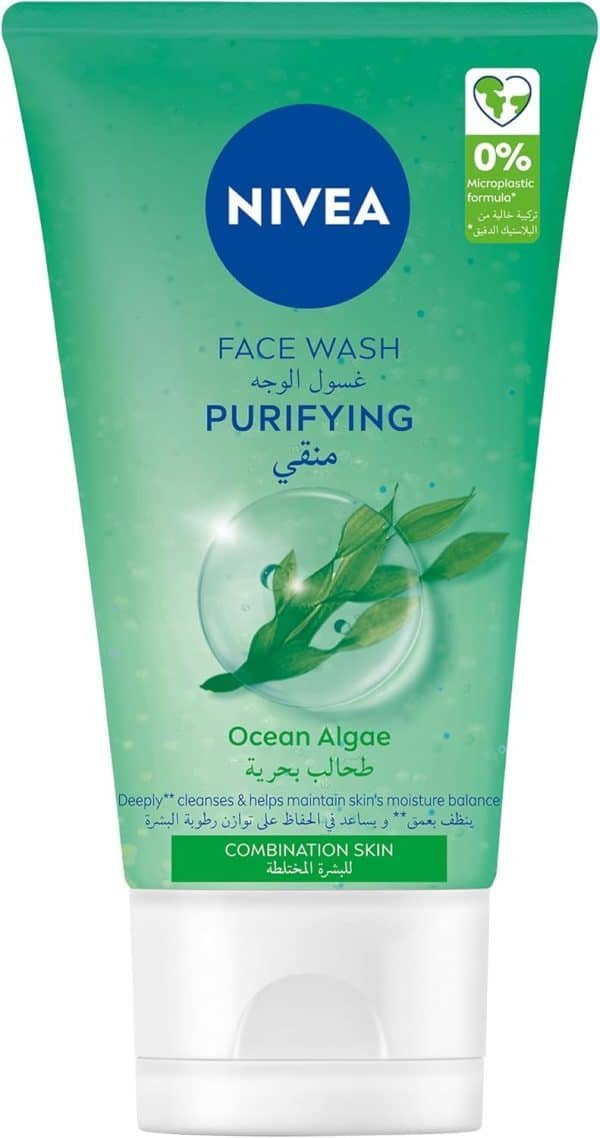 Nivea Purifying Ocean Algae Face Wash 150ml - Image 6