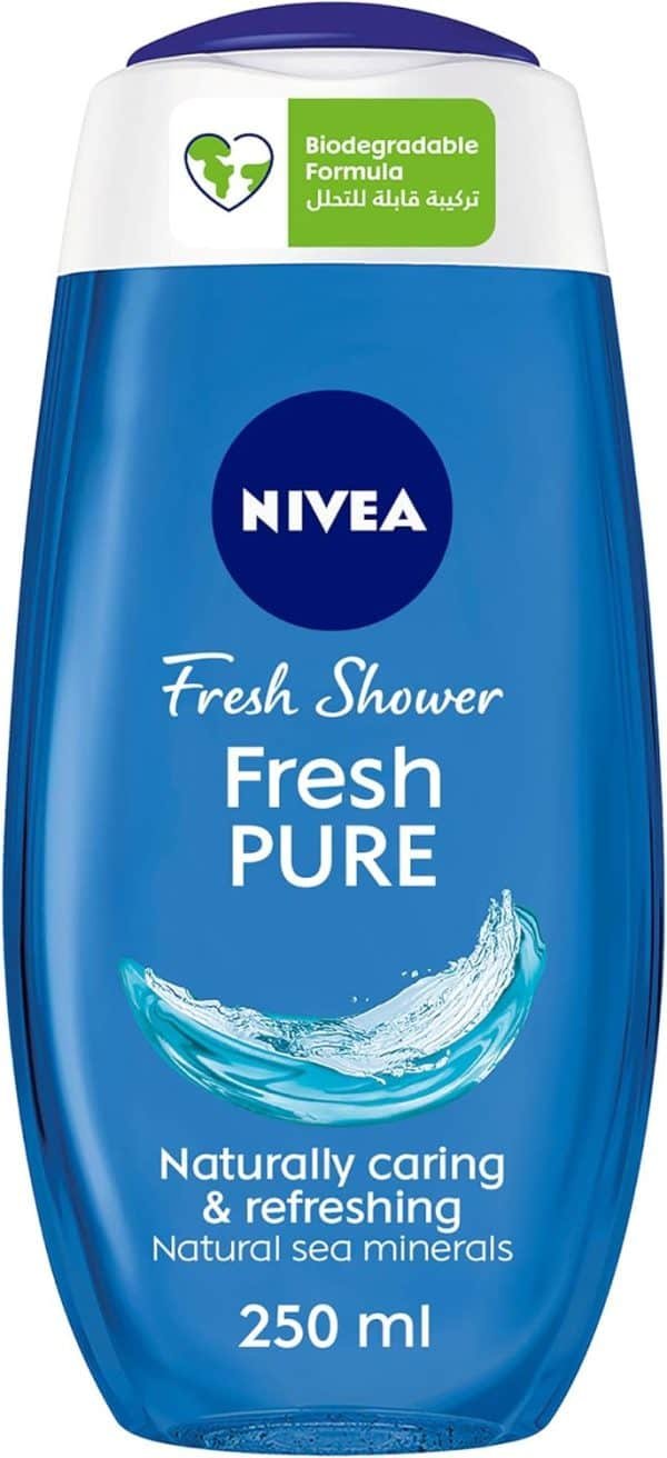 Nivea Fresh Pure Shower Gel With Sea Minerals 250ml