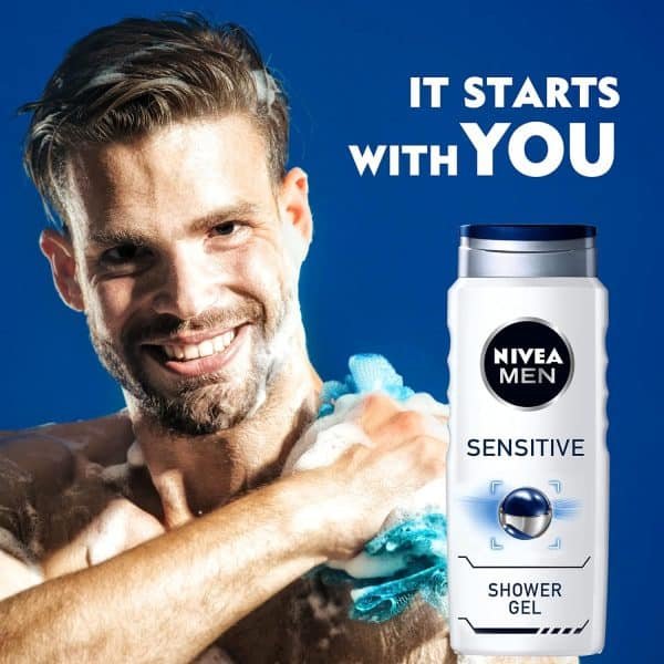 Nivea Soothing Shower Gel With Bamboo Extract 250ml - Image 4