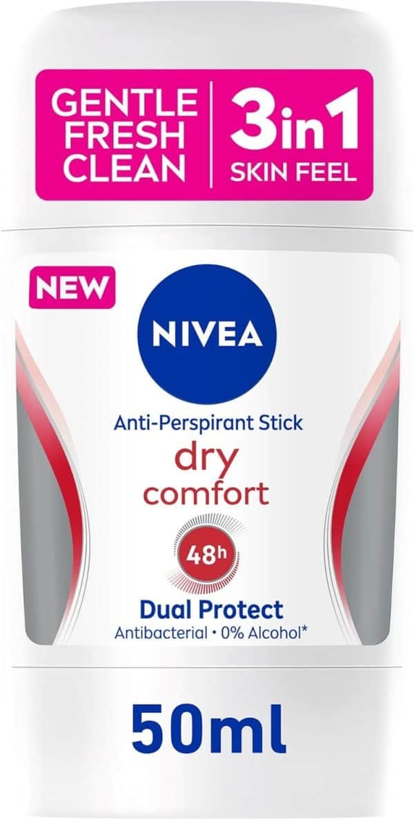 Nivea Dry Comfort 3in1 Deodorant Stick 50ml