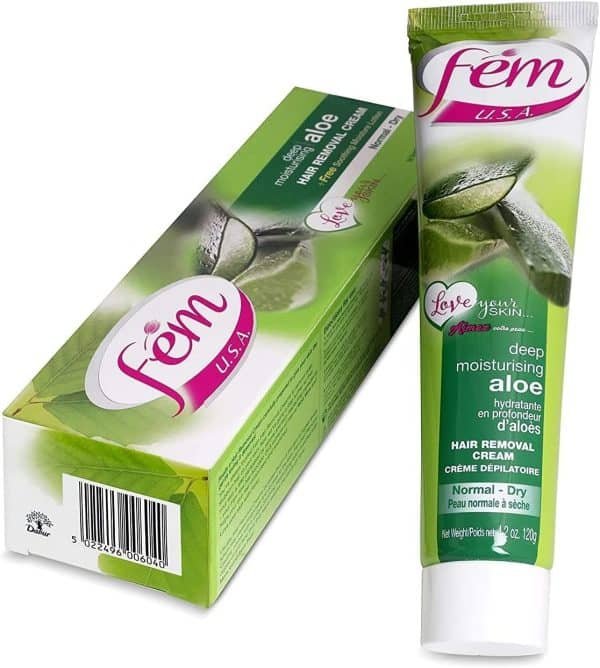 Fem Aloe Vera Hair Removal Cream 120g