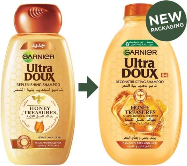 Garnier Ultra Doux Shampoo Honey Treasures 600ml - Image 4