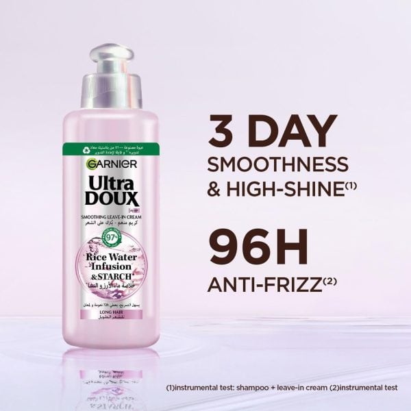Garnier Ultra Doux Hair Serum Rice Water 200ml - Image 4