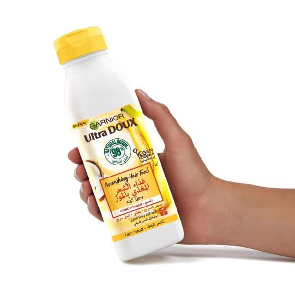 Garnier Ultra Doux Nourishing Banana Conditioner 350ml - Image 5
