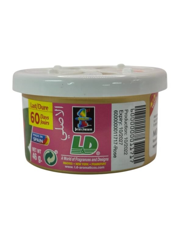 L&D Organic Can Air Freshener and Deoderant, Rose - Image 2