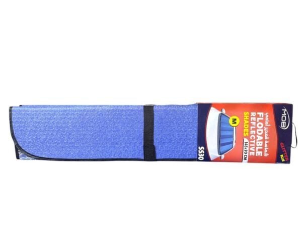 MOB Front Sunshade Car Medium Size, color Blue