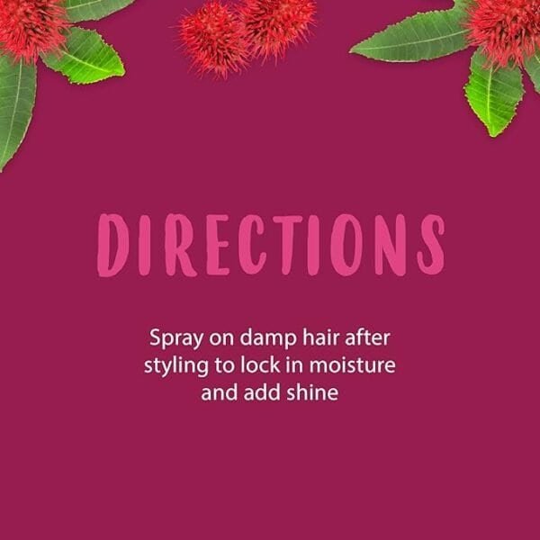 Cantu Jamaican Black Castrol Oil Spray with Coconut Oil 118ml - Image 3