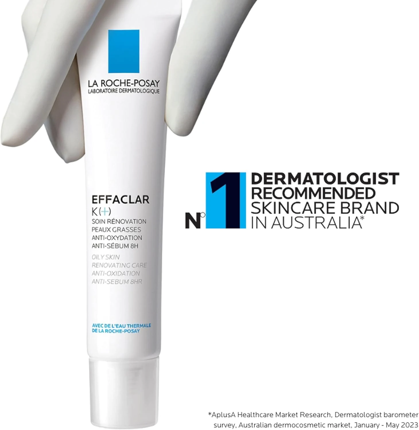 كريم تقشير ايفاكلار K+ بتركيبة منعشة وغير دهنية