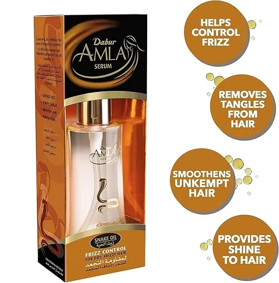 سيروم للشعر من دابر أملا بزيت الأفعى يمنح ترطيبا عميقا