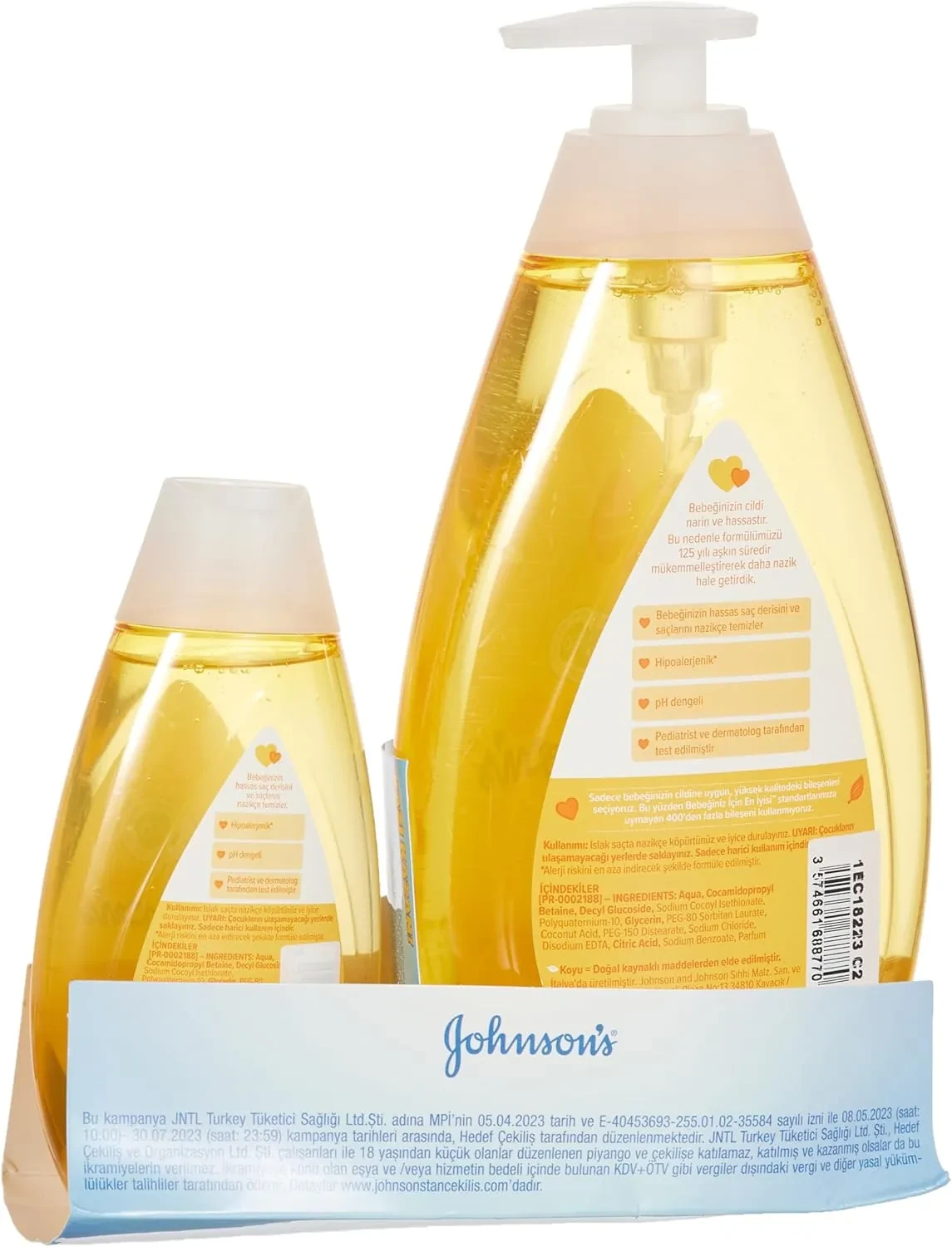 شامبو جونسون للأطفال عرض مميز لتنظيف الشعر اليومي