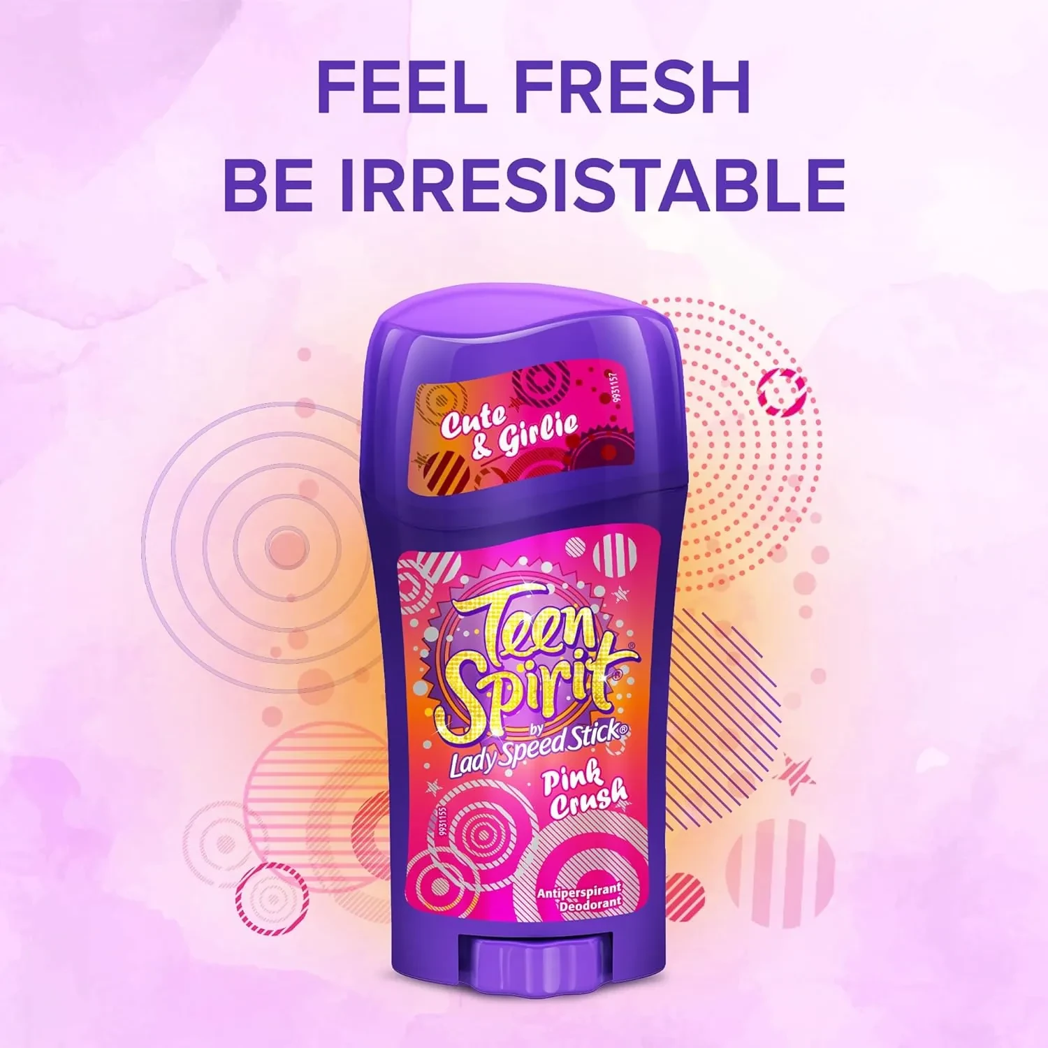مزيل عرق بالفراولة من ليدي سبيد ستيك للبنات حماية فعالة