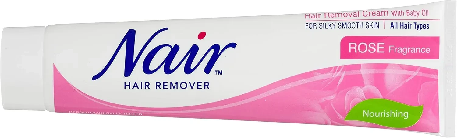 كريم نير المعطر بالورد لإزالة الشعر بسهولة