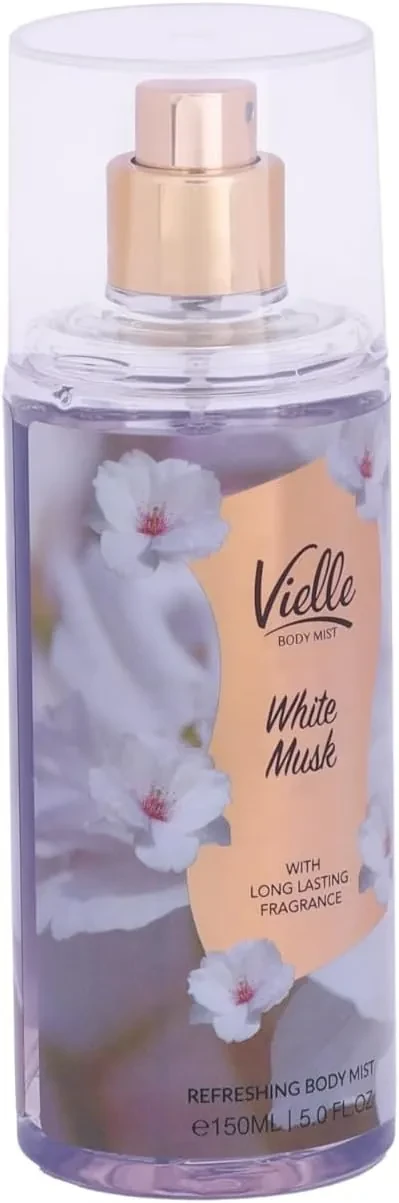 فييل بخاخ معطر للجسم بالمسك الأبيض عناية ورائحة جذابة