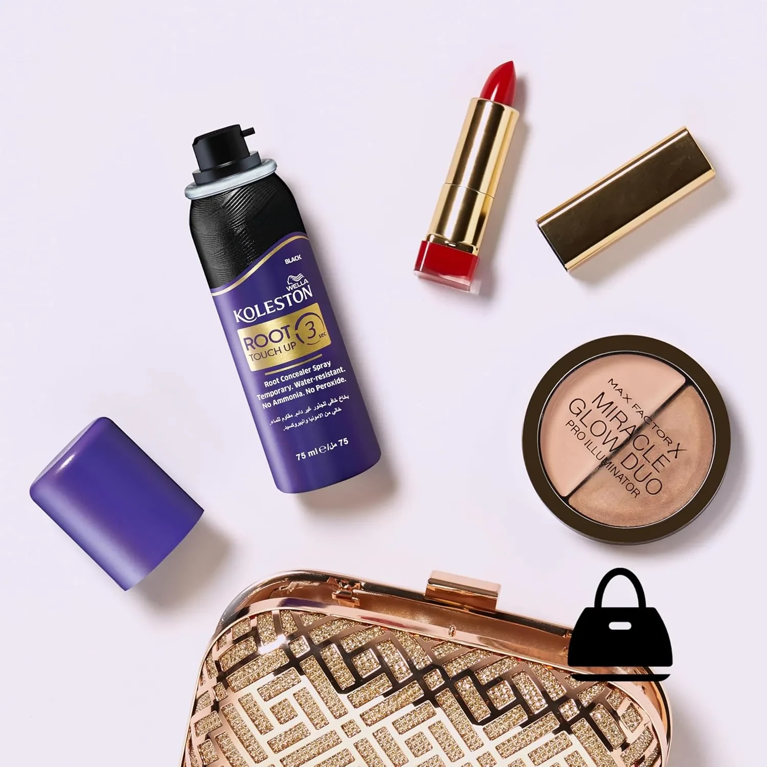 كوليستون بخاخ اشقر متوسط للشعر مؤقت وفعال