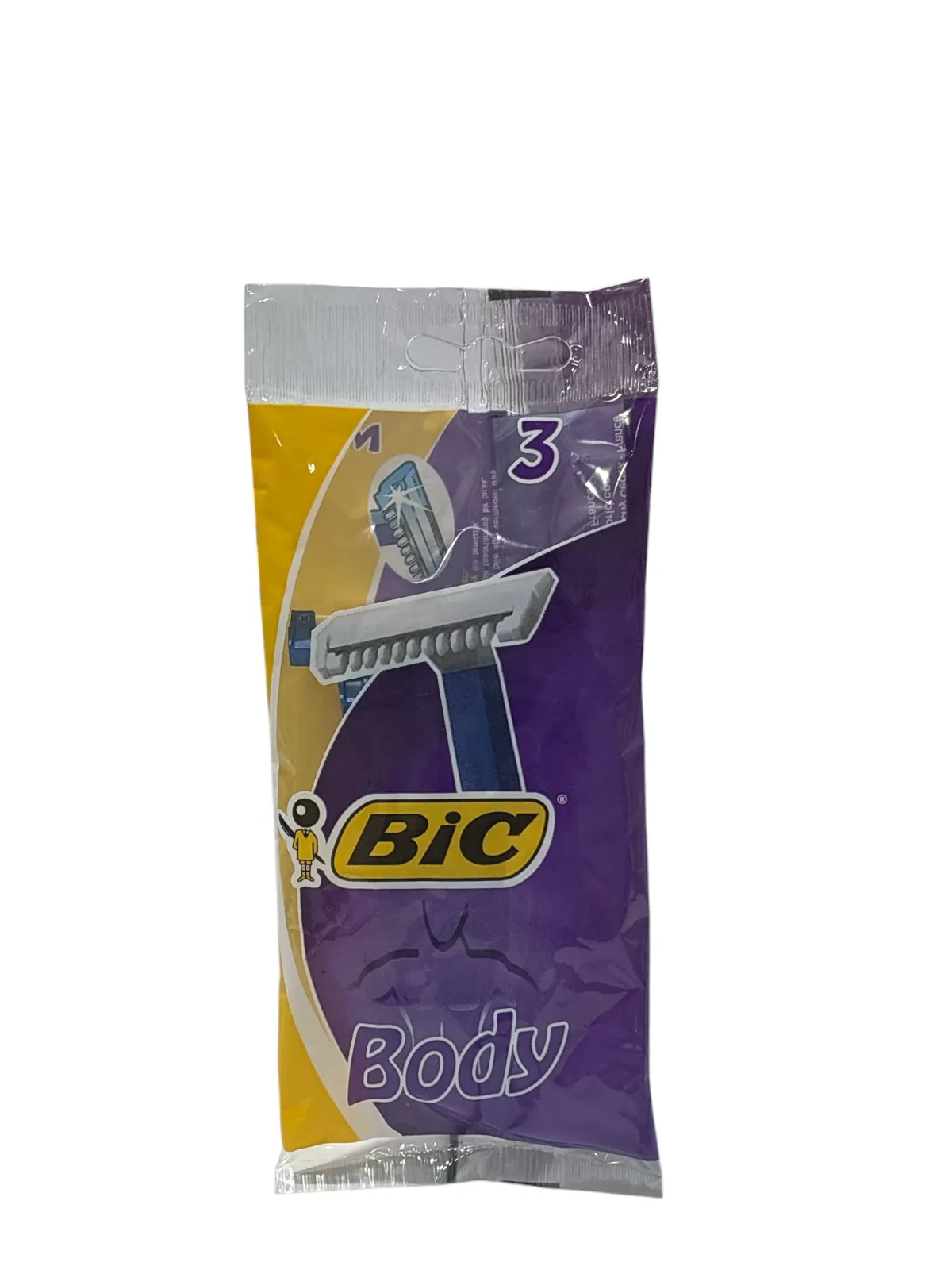 شفرات حلاقة للجسم من بيك بتصميم مريح