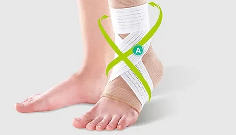 دعامة اوبو طبية للكاحل مقاس L مريحة