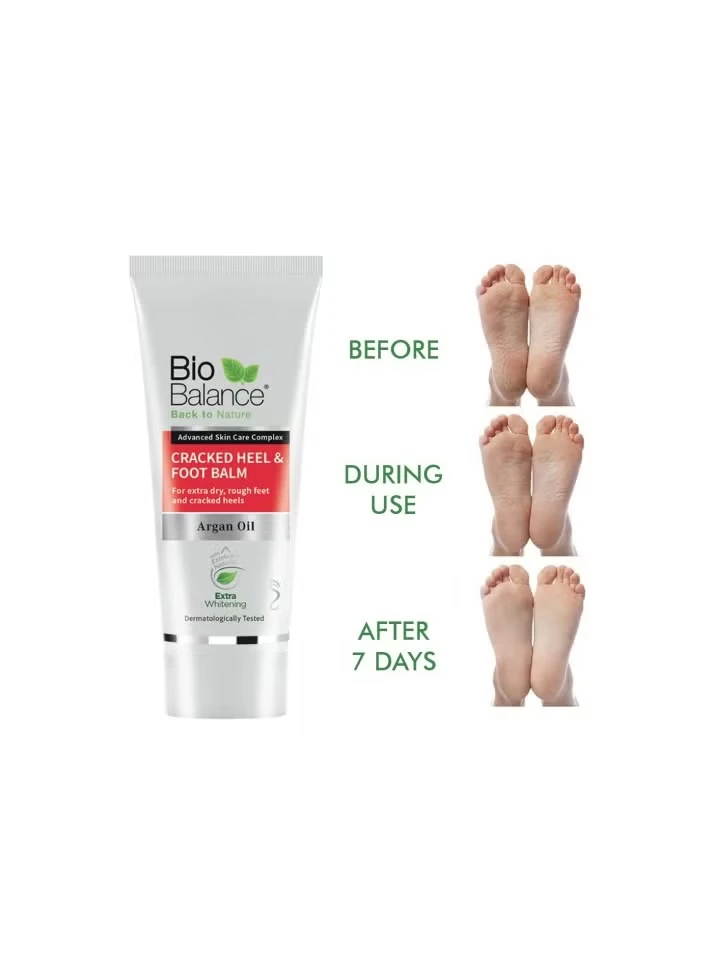 عناية مكثفة للقدمين مع بلسم بيو بالانس بزيت الأرجان
