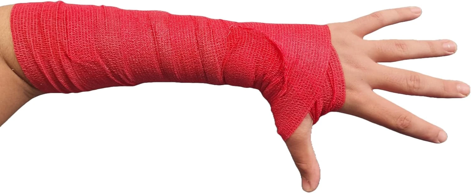 رباط ضاغط 10 سم لاصق من فرست ستيب مرن ومريح