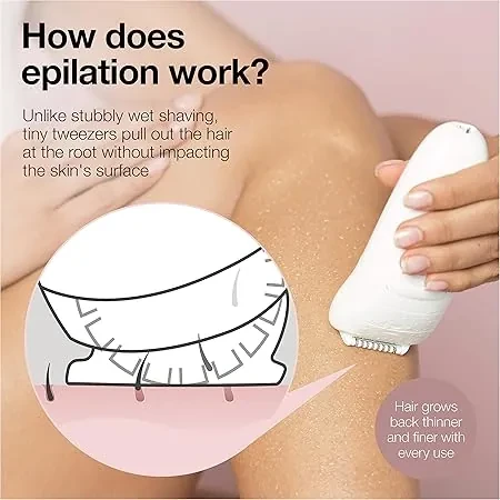 سيلك إبيل 5 من براون لازالة شعر الساقين بسهولة