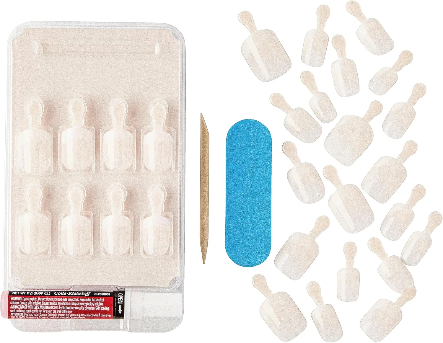 احصلي على اطلالة متكاملة مع كيس اكريليك فرنسية بيج نود KAN01