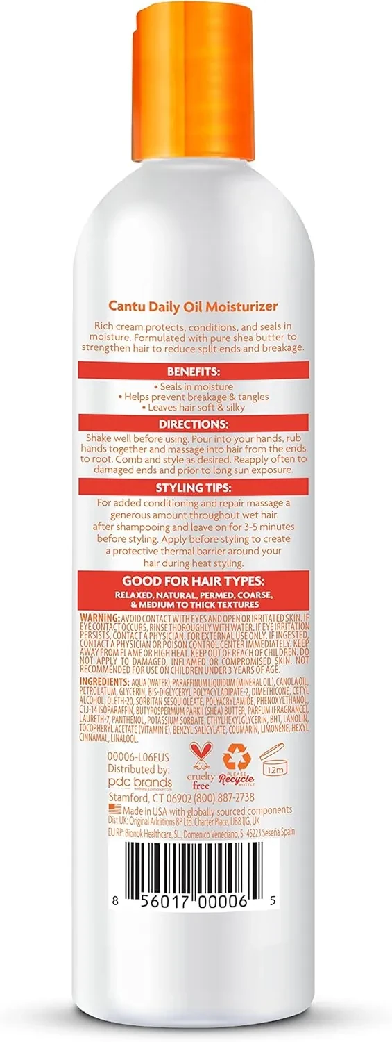 زيت كانتو يرطب الشعر يومياً ويحافظ على لمعانه الطبيعي