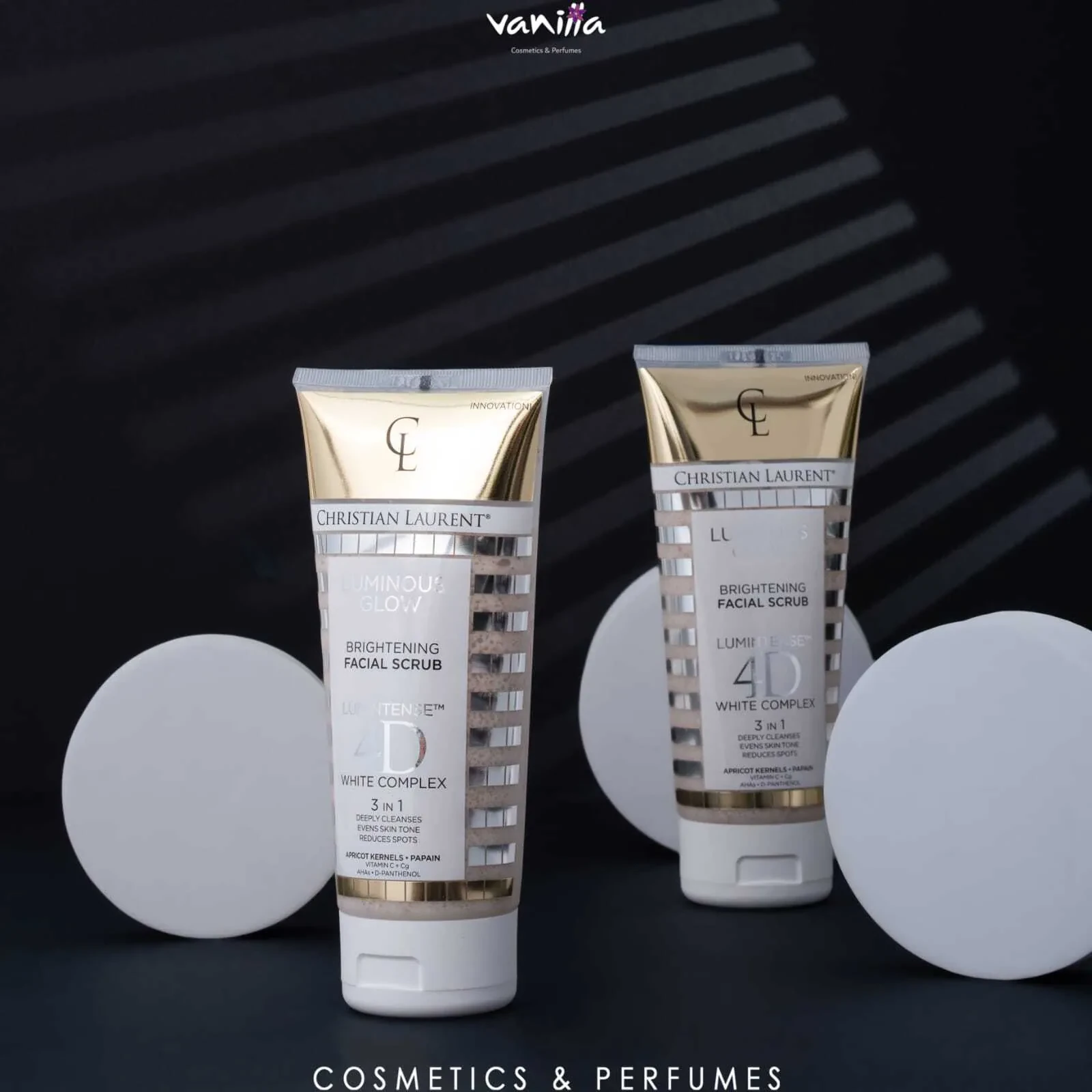 منتج مقشر بتركيبة لطيفة لتوحيد لون البشرة وتجديدها